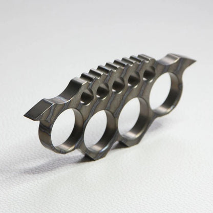 TC4 Titanium Knuckle Duster - Window Breaker Self-Defense EDC Tool