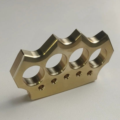 Solid Brass Knuckle Duster - Emergency Defender