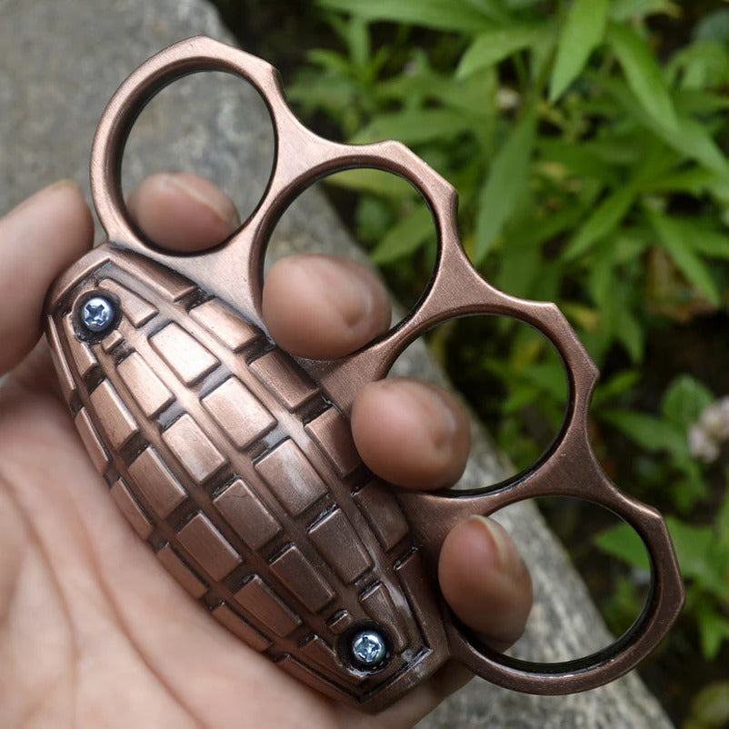 TigerGuard: Metal Brass Knuckle Duster & Four-Finger Buckle