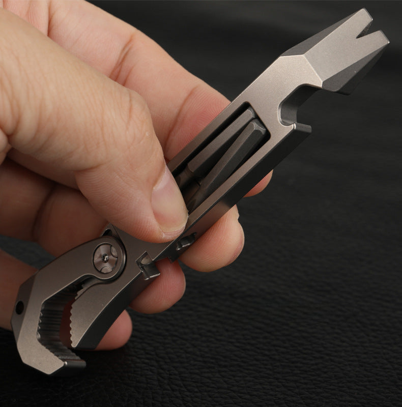 Titan TactiTool: Alloy Multi-Function Flipper