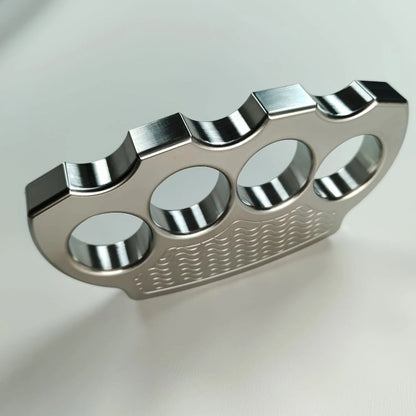 Solid Steel Knuckle Duster - Emergency Defender