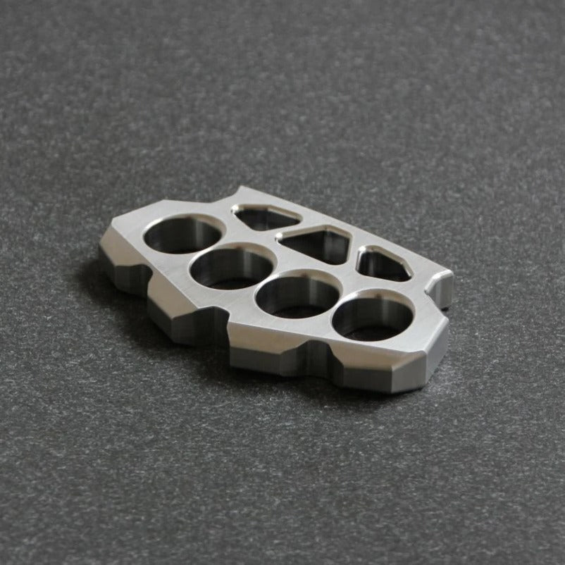 Precision Solid Steel Knuckle Duster - Self-Defense EDC Tool