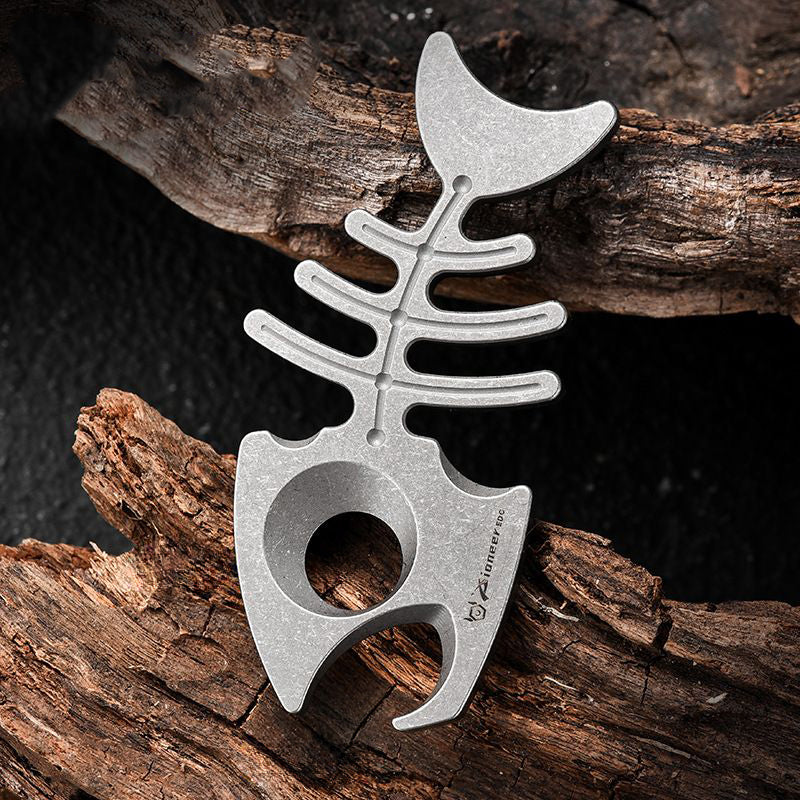 Titanium Bottle Opener EDC Self Defense