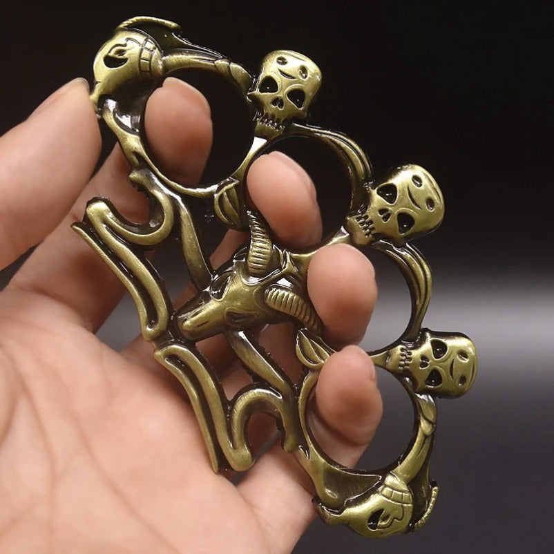 Sheep Skull Knuckle Duster - Four Finger Guard