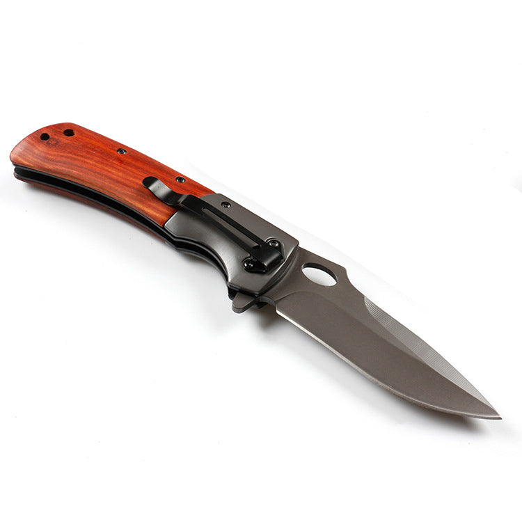 Outdoor Folding Pocket Knife Self Defense EDC