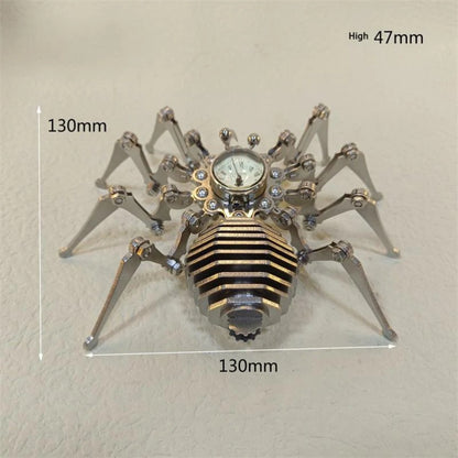 Time Spider Static Puzzle - Stainless Steel Decor