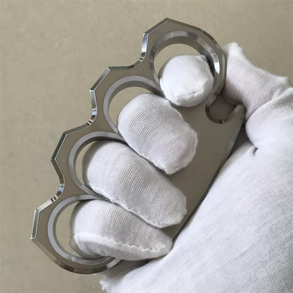 Stainless Steel Self-Defense Tool with Knuckle Duster