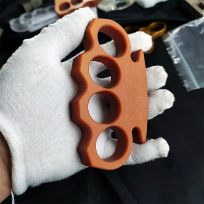 Classic Non-Metallic Knuckle Duster - Portable Self-Defense EDC Tool