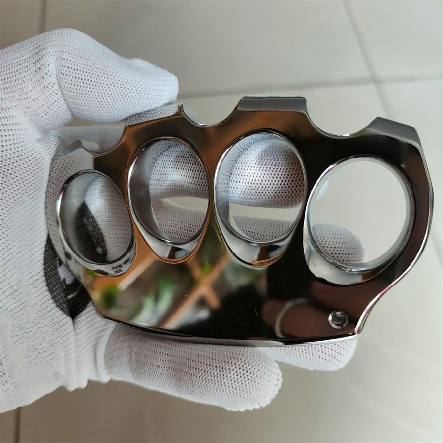 Mirror Polished Titanium Knuckle Duster