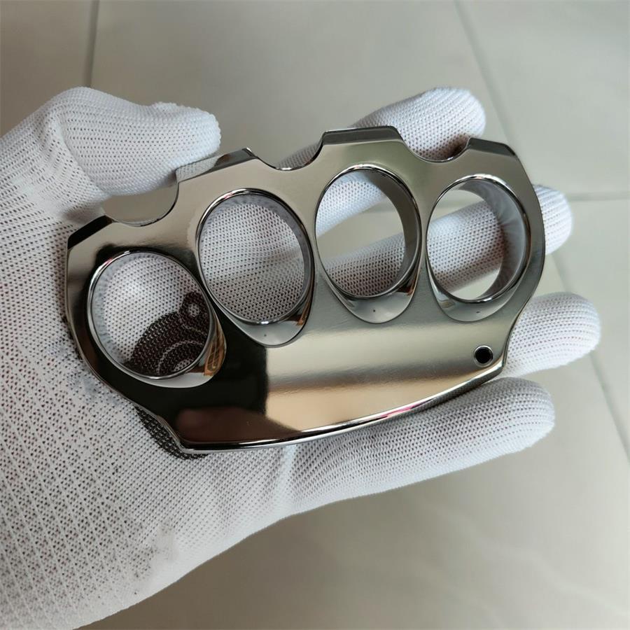 Mirror Polished Titanium Knuckle Duster