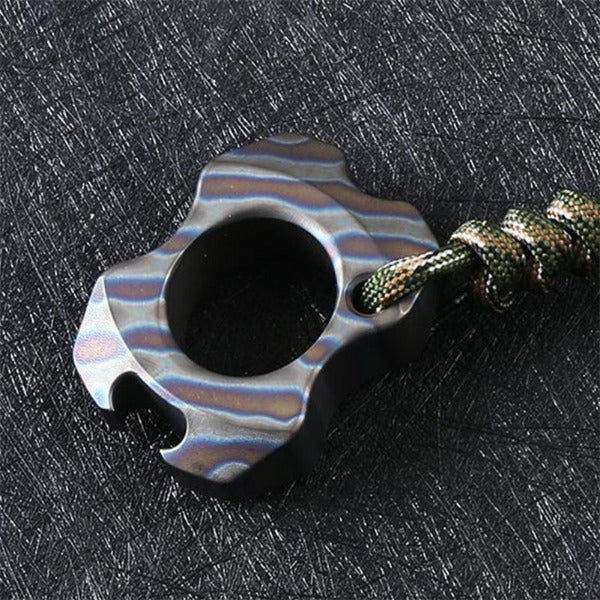 Mini Handfire Titanium Knuckle Duster Bottle Opener