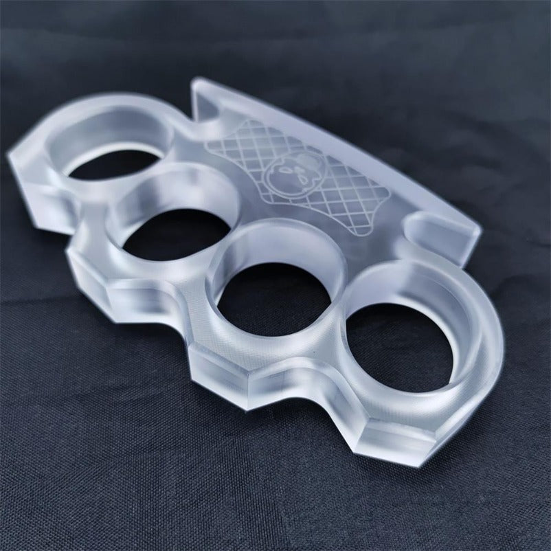 Classic Non-Metallic Knuckle Duster - Portable Self-Defense EDC Tool