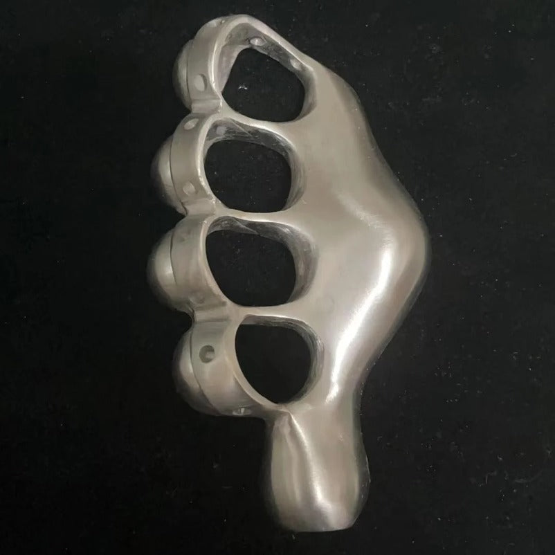 Left & Right Hand Steel Knuckle Duster - Self-Defense EDC Tool