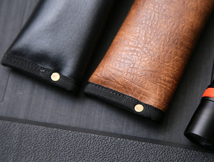 EDC Quiver: Leather Sheath & Pouch Set