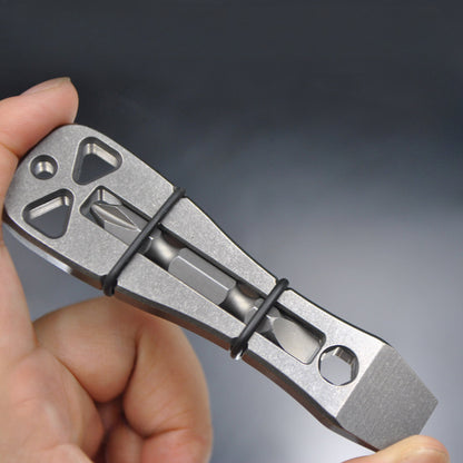 Titanium Survival Multi-Tool: TC21 Tactical Pry Bar