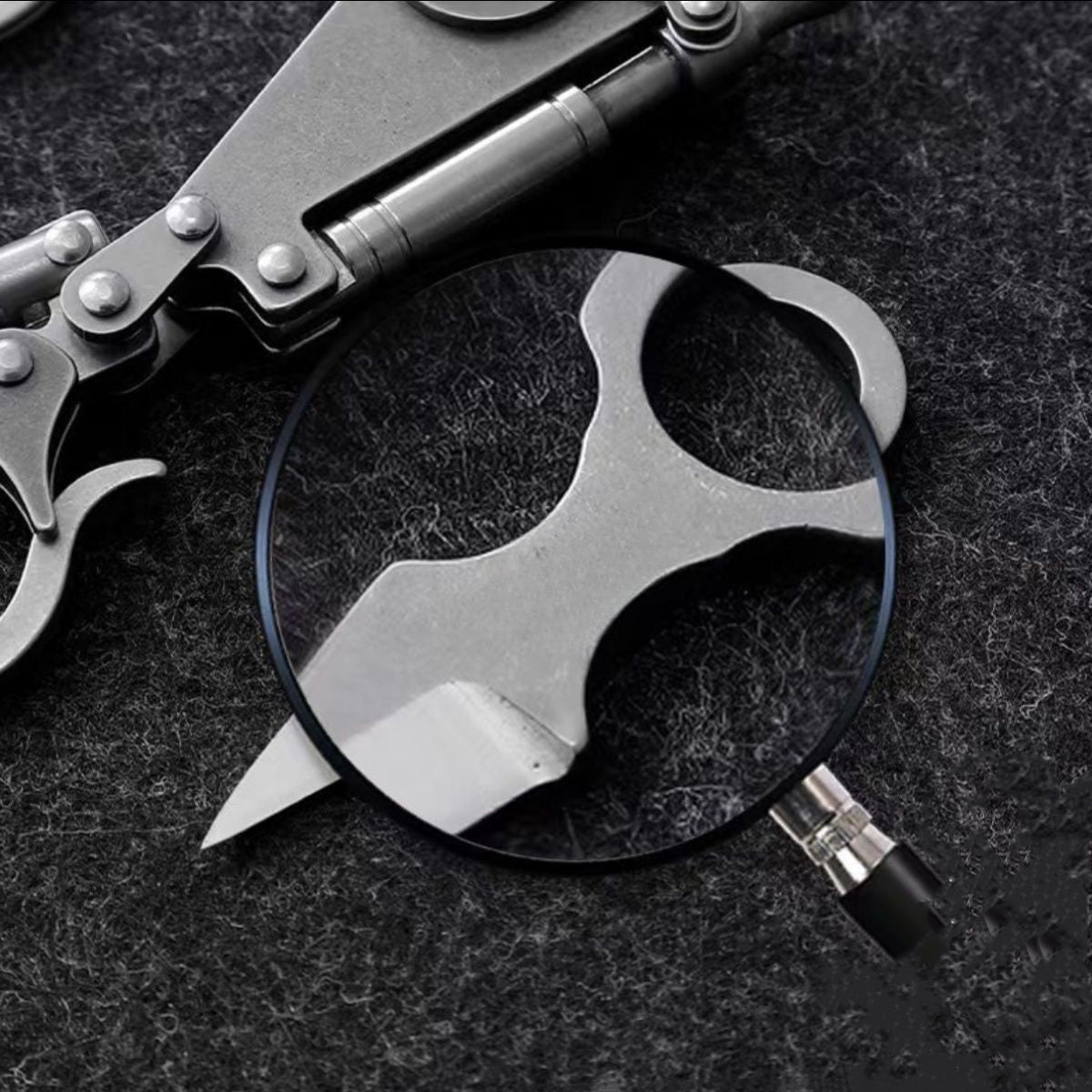 High Rebound Pocket Blade Keychain Self Defense EDC Tool