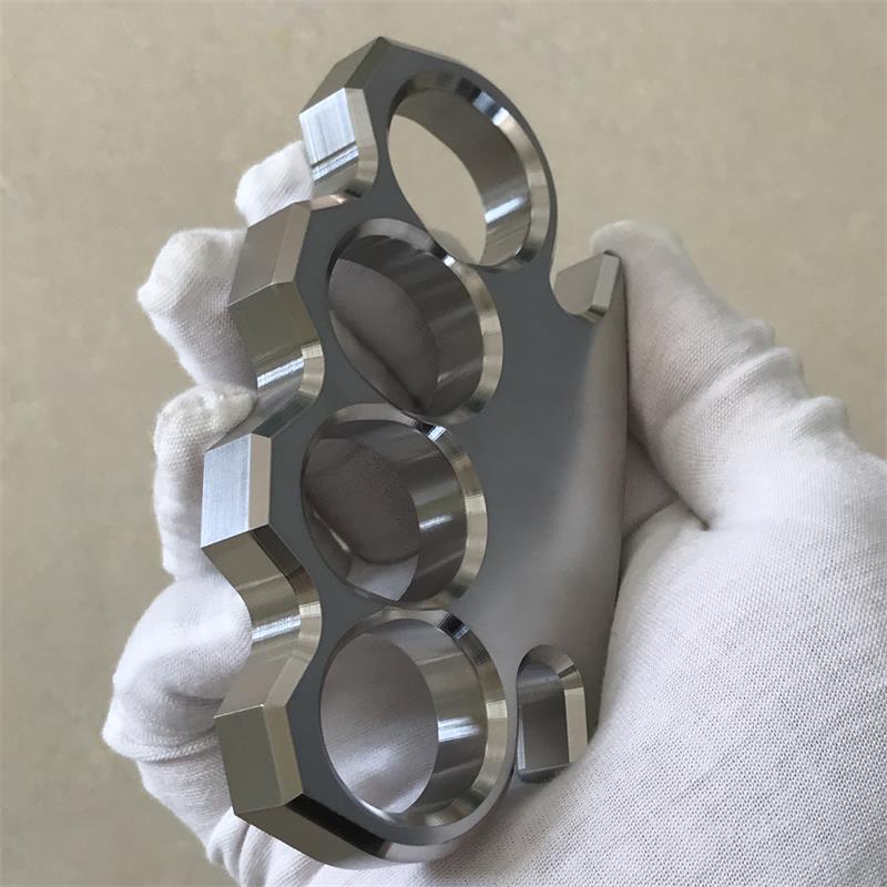 Stainless Steel Self-Defense Tool with Knuckle Duster