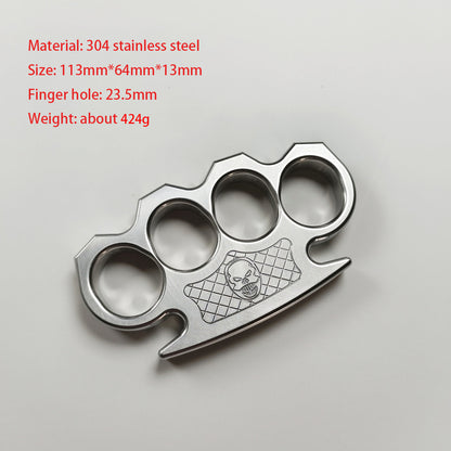 Solid Steel Knuckle Duster - Emergency Defender