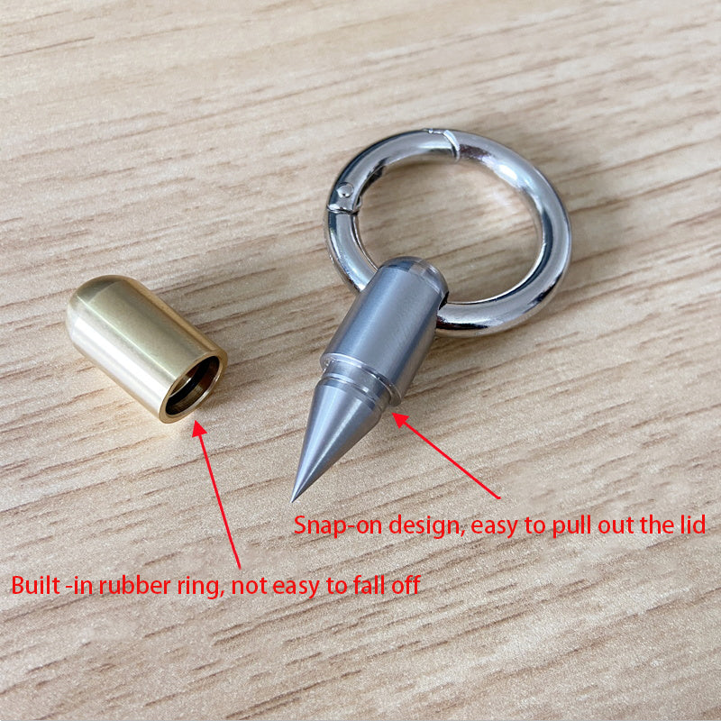 Capsule Self-Defense Tool - Emergency Charm