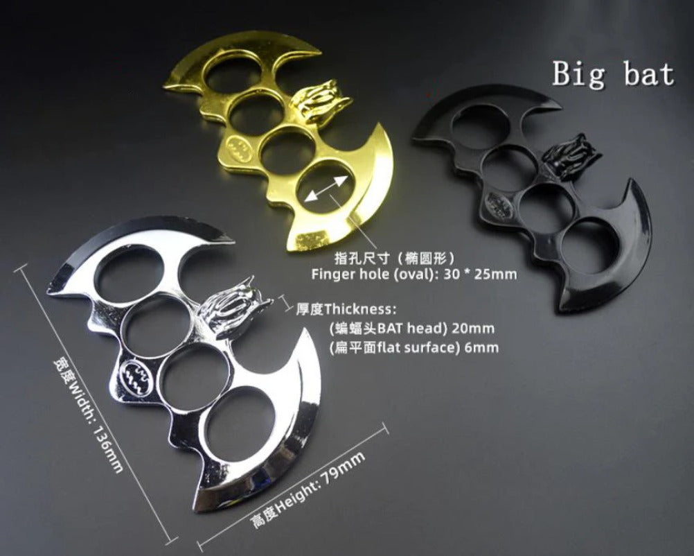 BatGuard: Metal Brass Knuckle Duster & Tiger Fist Buckle