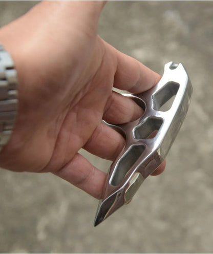 Thickened Pure Steel Knuckle Duster - Emergency Defender