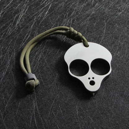 Alien Titanium Knuckle Duster - Portable Self-Defense Tool