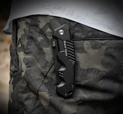 Portable Outdoor Defense Folding Knife