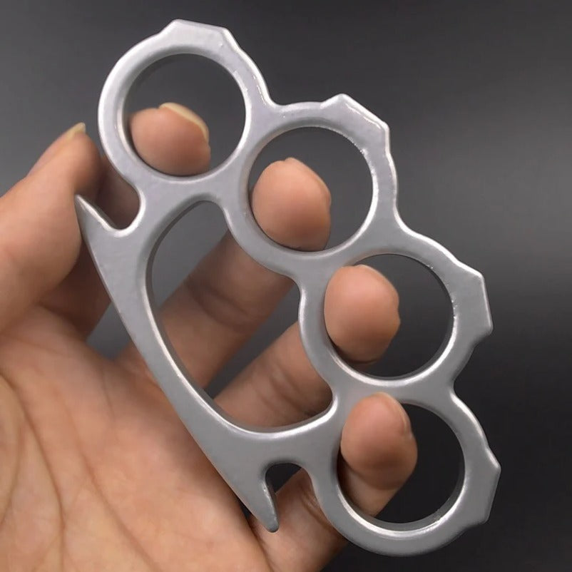 OrderGuard: Solid Brass Knuckles Duster & Window Breaker