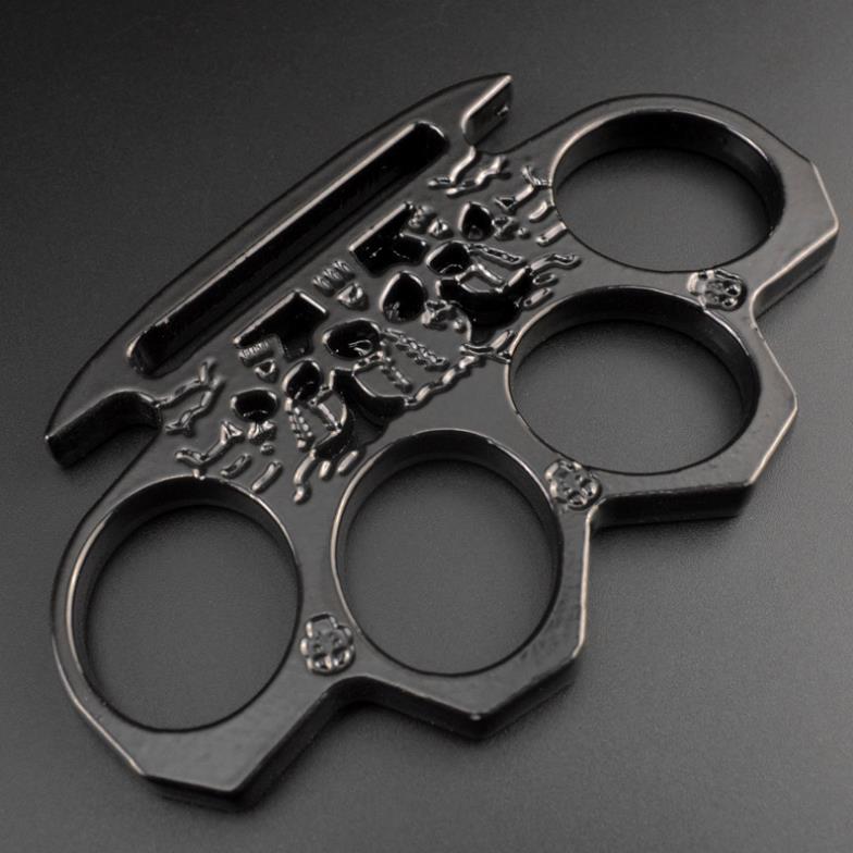 GhostGuard: Solid Brass Knuckles Duster & Window Breaker