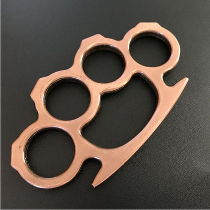 OrderGuard: Solid Brass Knuckles Duster & Window Breaker