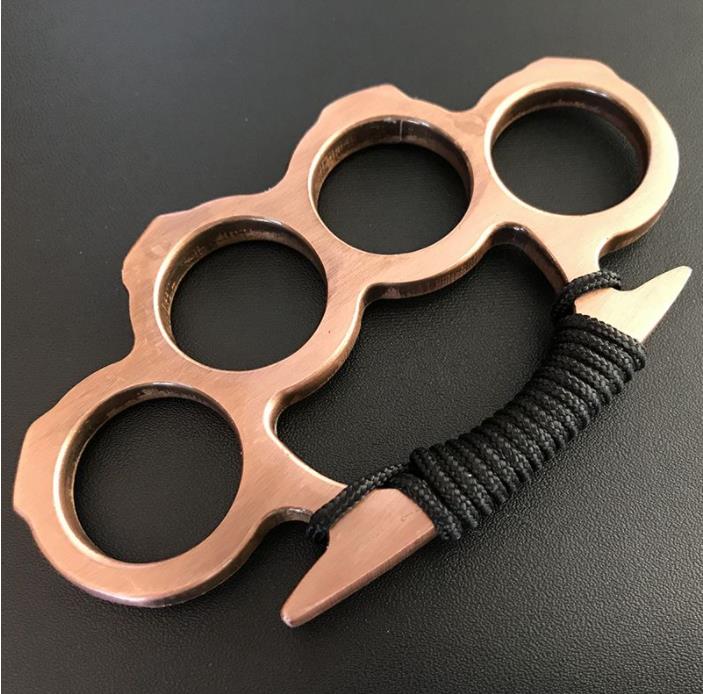 OrderGuard: Solid Brass Knuckles Duster & Window Breaker