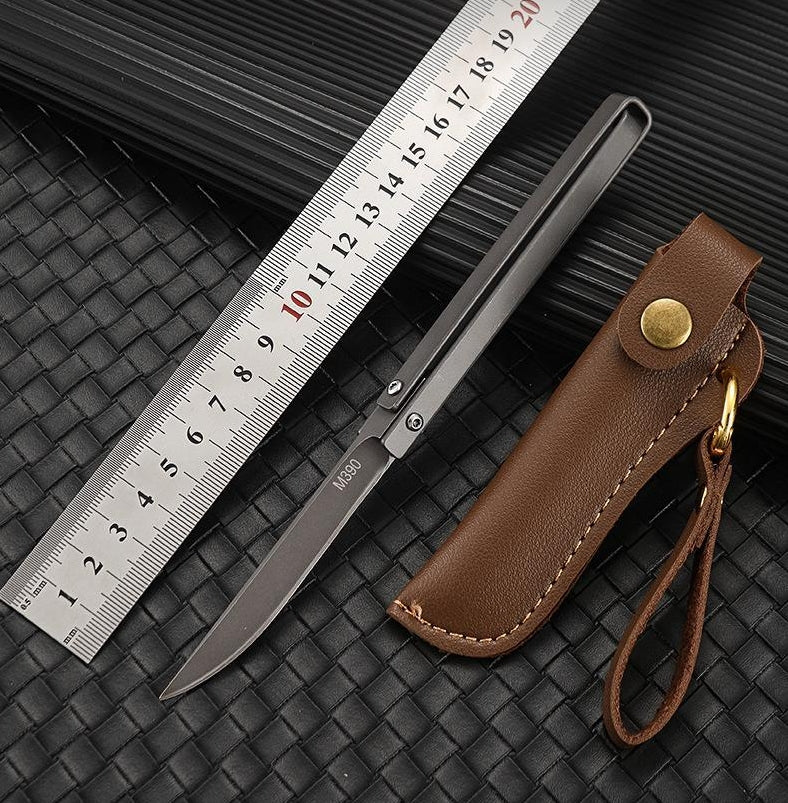 Mechanical Handle Folding Knife Outdoor Tactical Pocket Knife