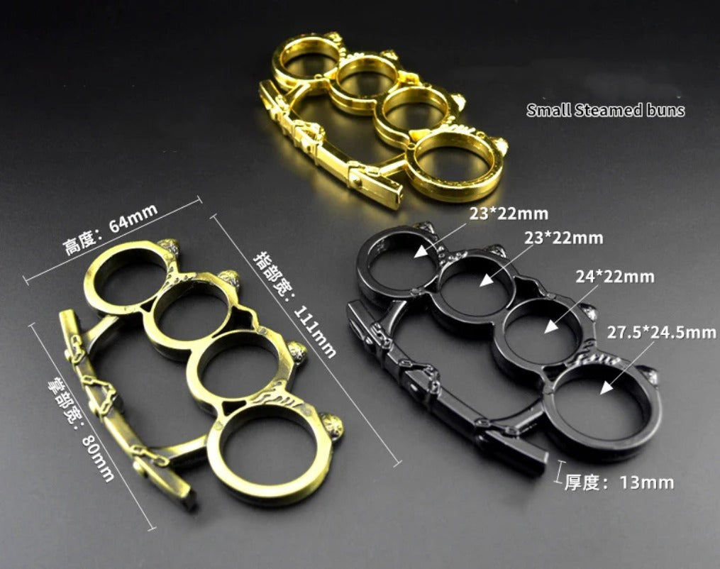 Small Bun Knuckle Duster - Four Finger Defender