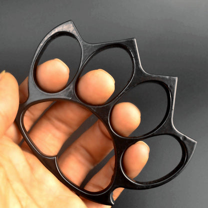 Solid Brass Knuckles Duster - Assassins Self-Defense EDC Tool