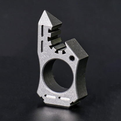 Titanium Knuckle Duster Self-Defense EDC Decoration