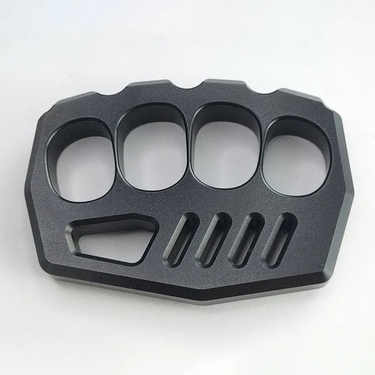 Aluminum Knuckle Duster - Large Finger Holes Tool