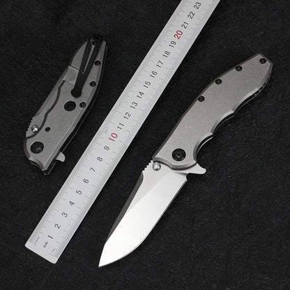 Titanium Alloy Folding Knife Outdoor Camping