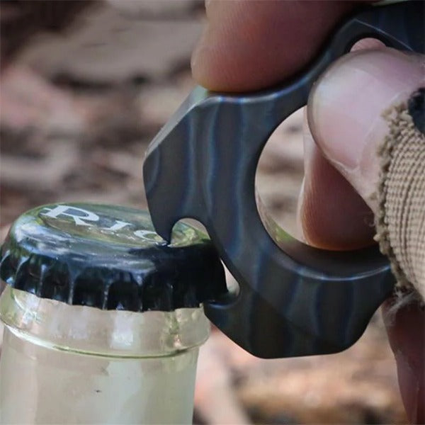 Mini Handfire Titanium Knuckle Duster Bottle Opener