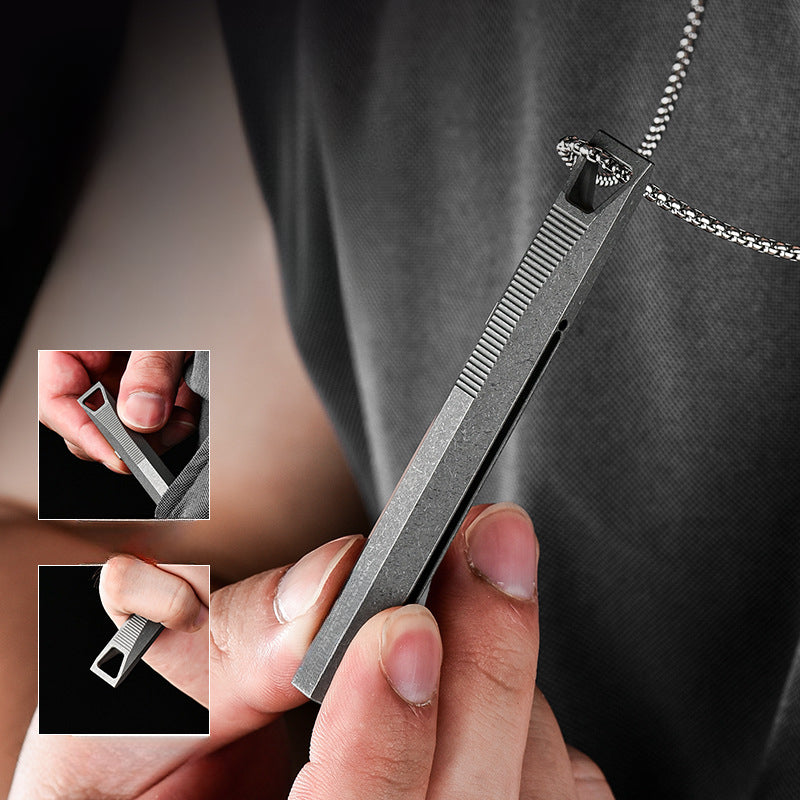 Titan Slide Signature: Premium Metal Fidget Pen