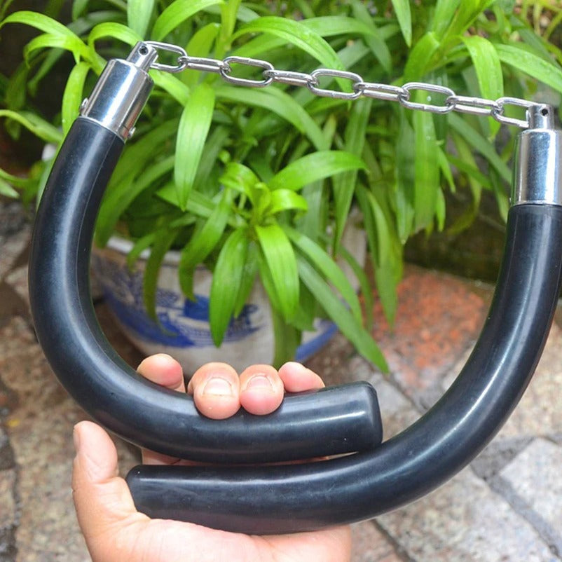 Rubber Nunchaku - Elastic Chain Self-Defense Tool