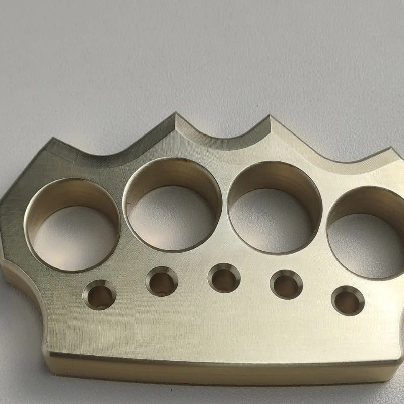 Solid Brass Knuckle Duster - Emergency Defender