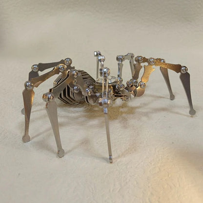 Time Spider Static Puzzle - Stainless Steel Decor