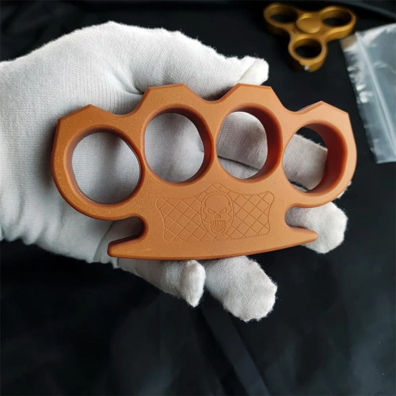 Classic Non-Metallic Knuckle Duster - Portable Self-Defense EDC Tool