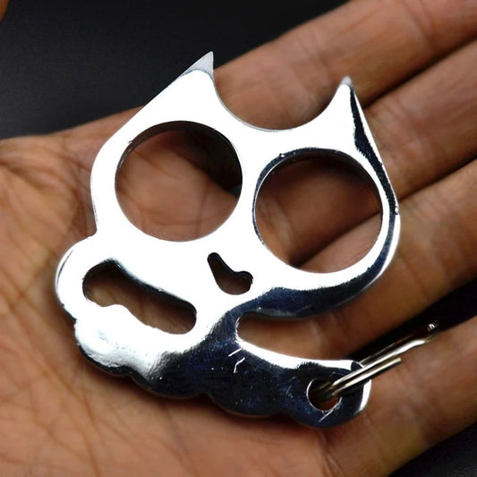 Double Finger Brass Knuckle Defender