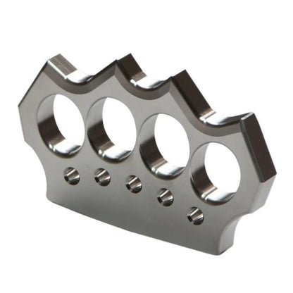 Solid Steel Knuckle Duster - Defense EDC Tool