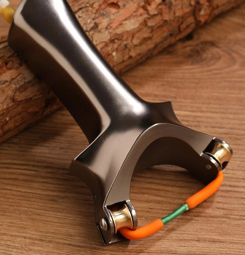 PulseShot: Aluminum Alloy Slingshot & Fish Shooting Tool