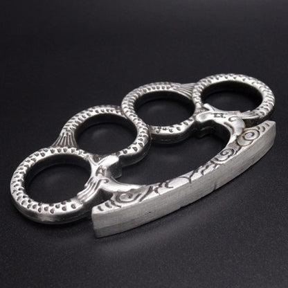 StoneGrip: Solid Brass Knuckles Duster & Window Breaker