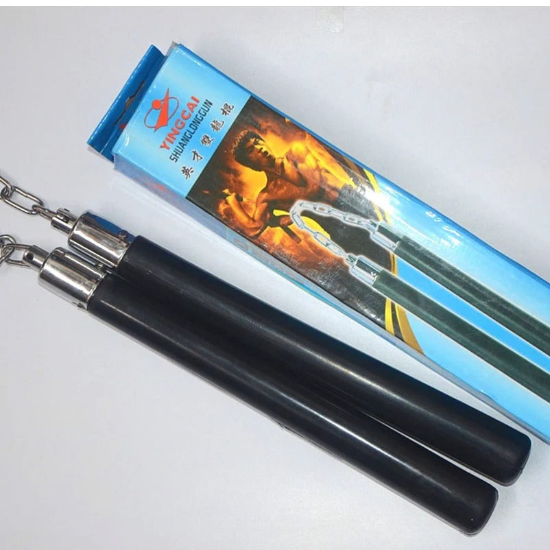 Rubber Nunchaku - Elastic Chain Self-Defense Tool