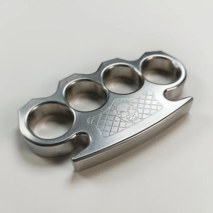 Solid Steel Knuckle Duster - Emergency Defender