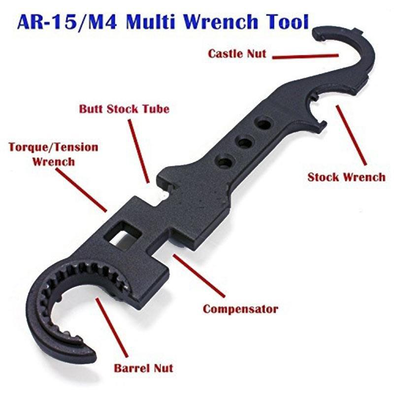 CampWrench: Multi-Function Combination Wrench